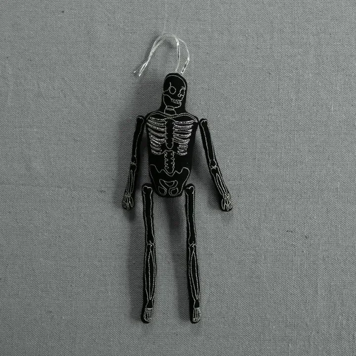 Lavender Skellys - Cotton & Lavender Filled Art Doll