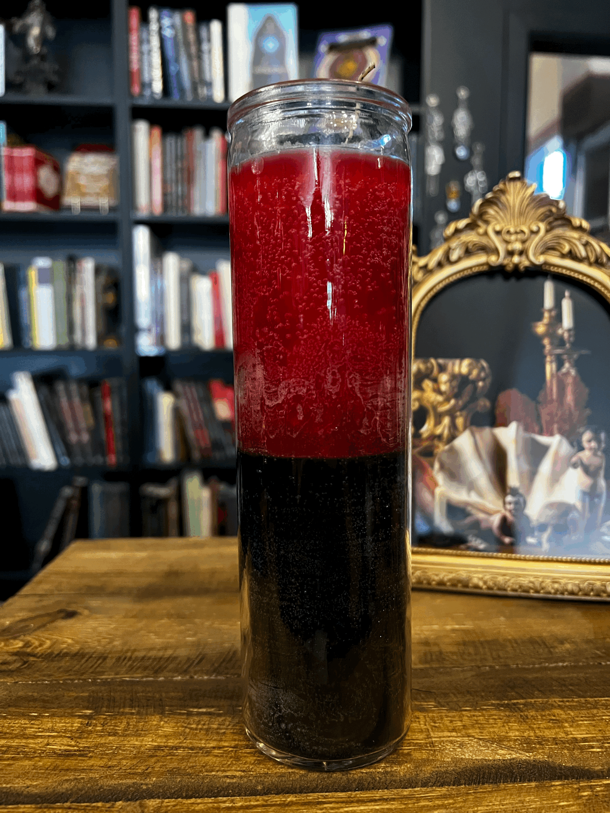 Red/Black 7 Day Candle