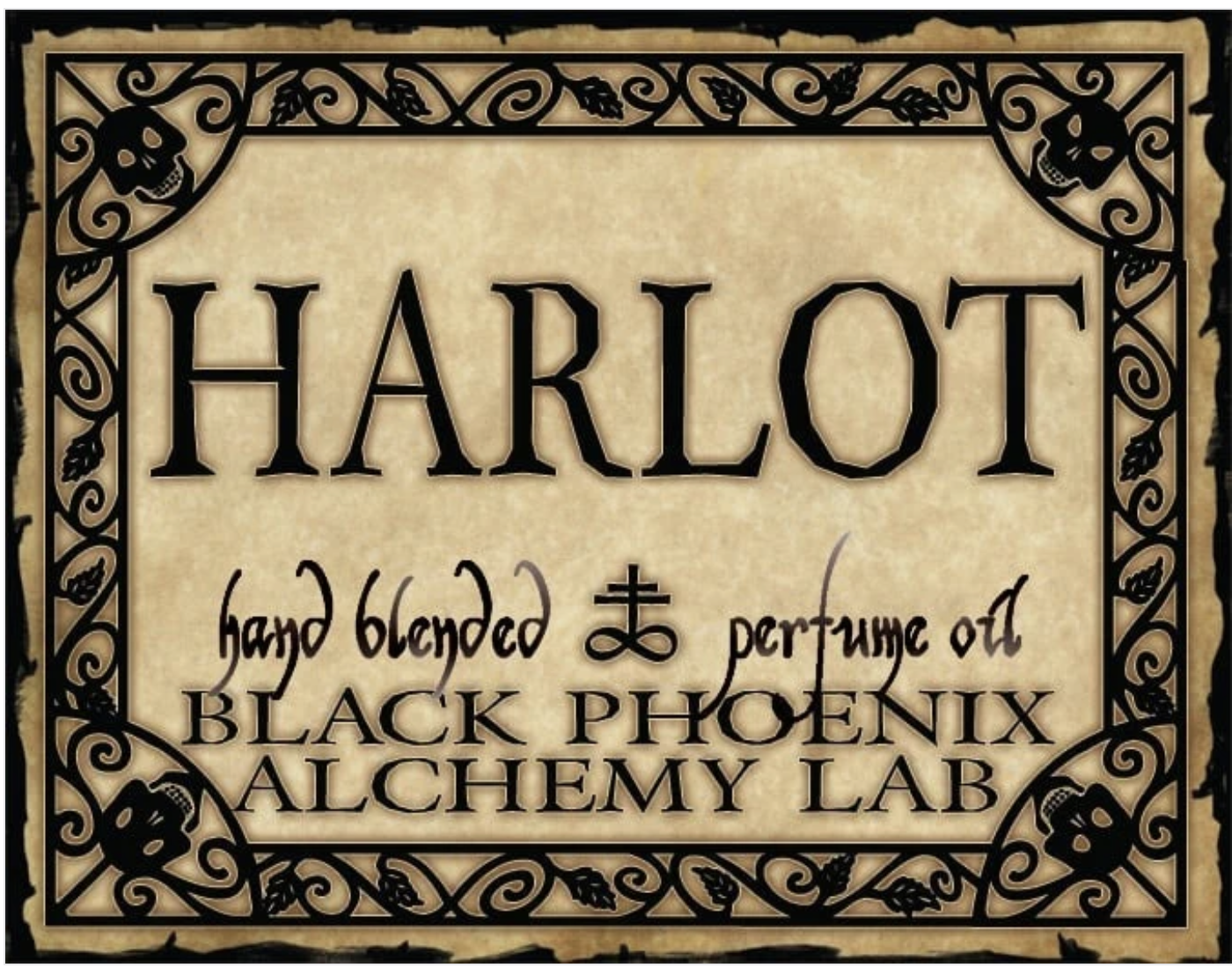 Harlot Perfume Oil by Black Phoenix Alchemy Lab