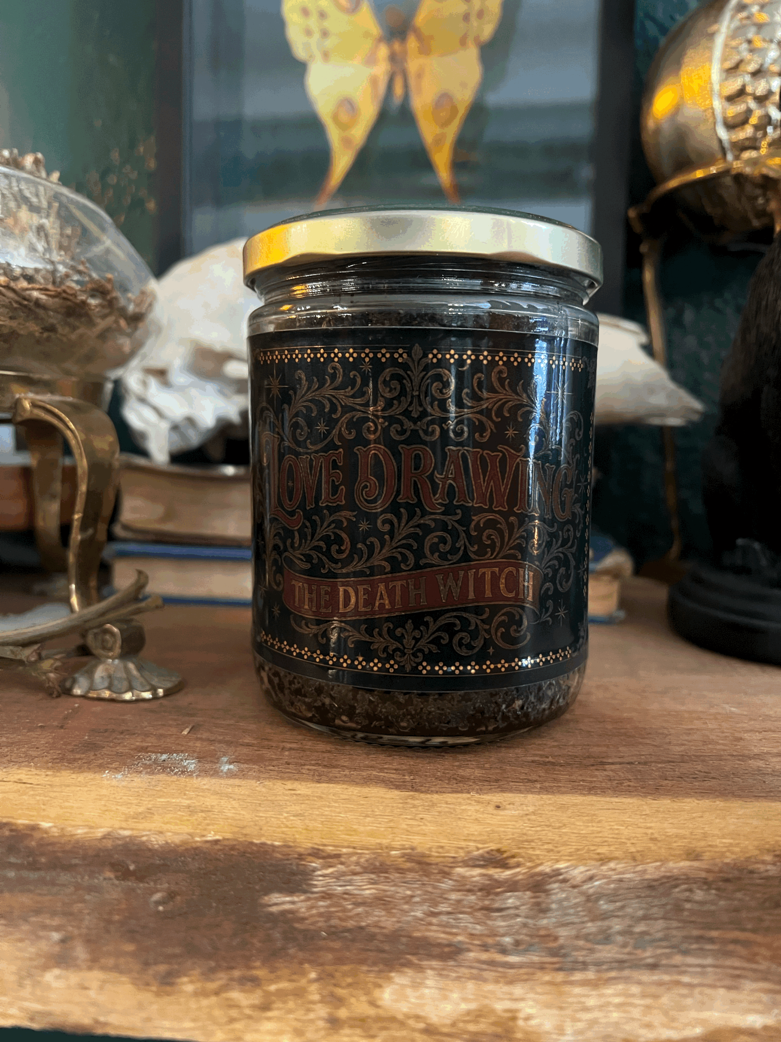 The Death Witch Love Drawing Body Scrub