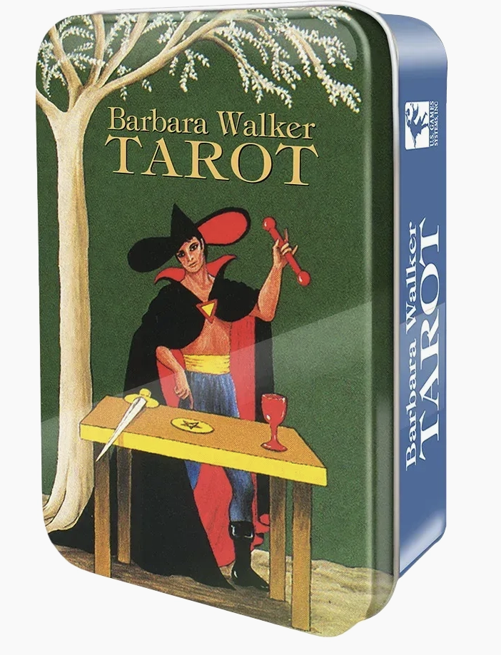 Barbara Walker Tarot in a Tin