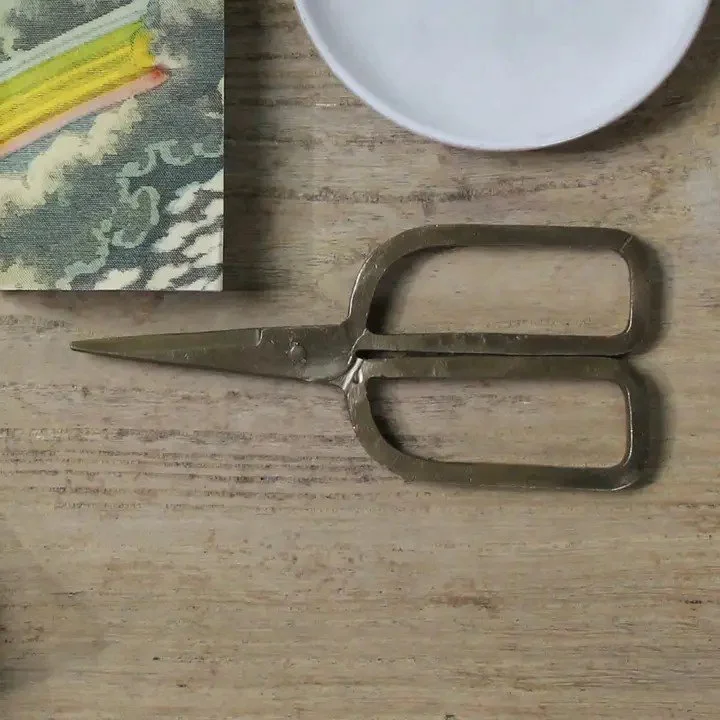 Brass Squared Scissors