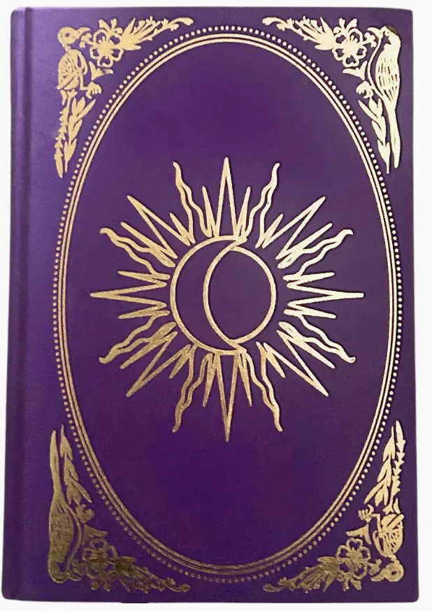 Purple Celestial Hard Cover Journal