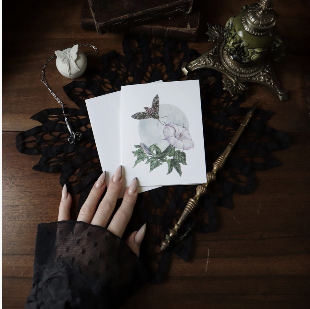 Datura Poison Greeting Card