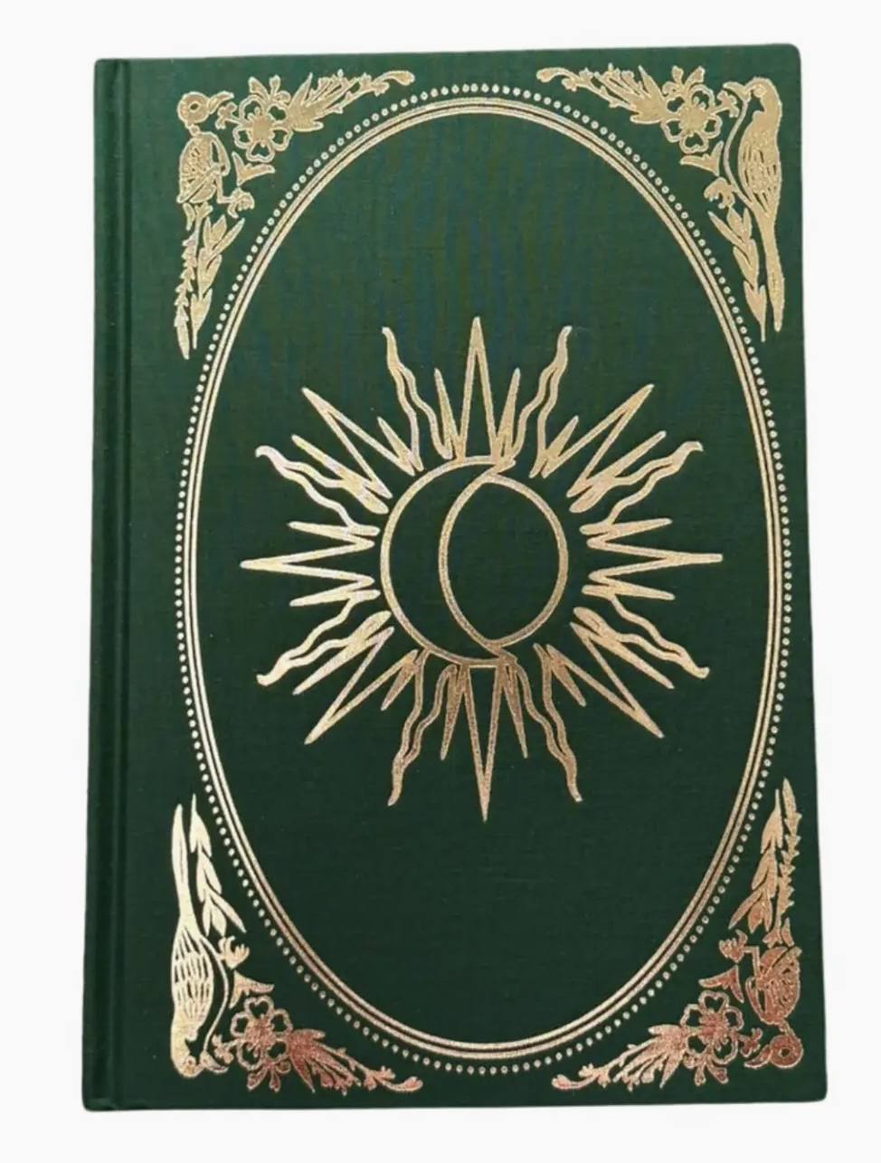 Emerald Green Celestial Hard Cover Journal