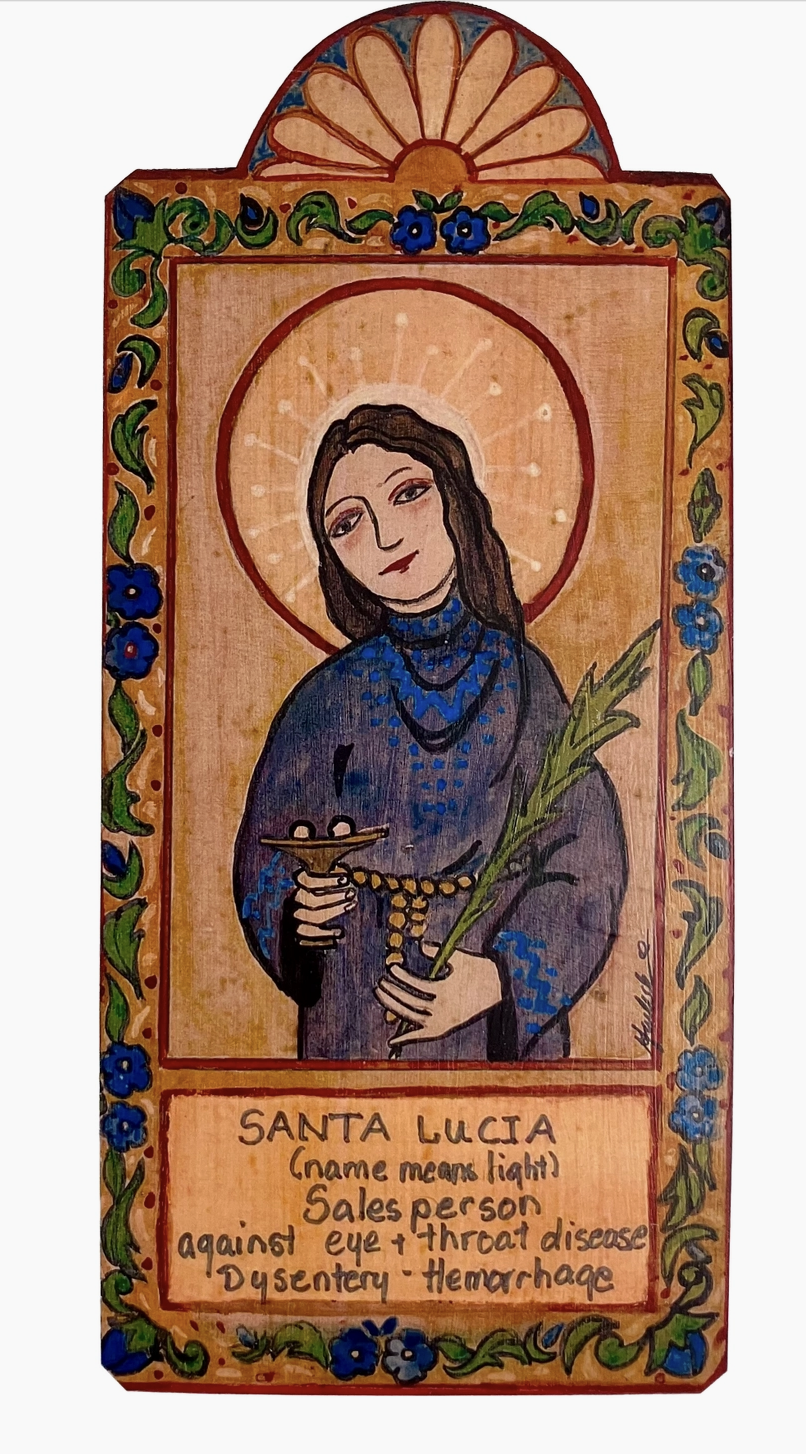 Santa Lucia Pocket Saint