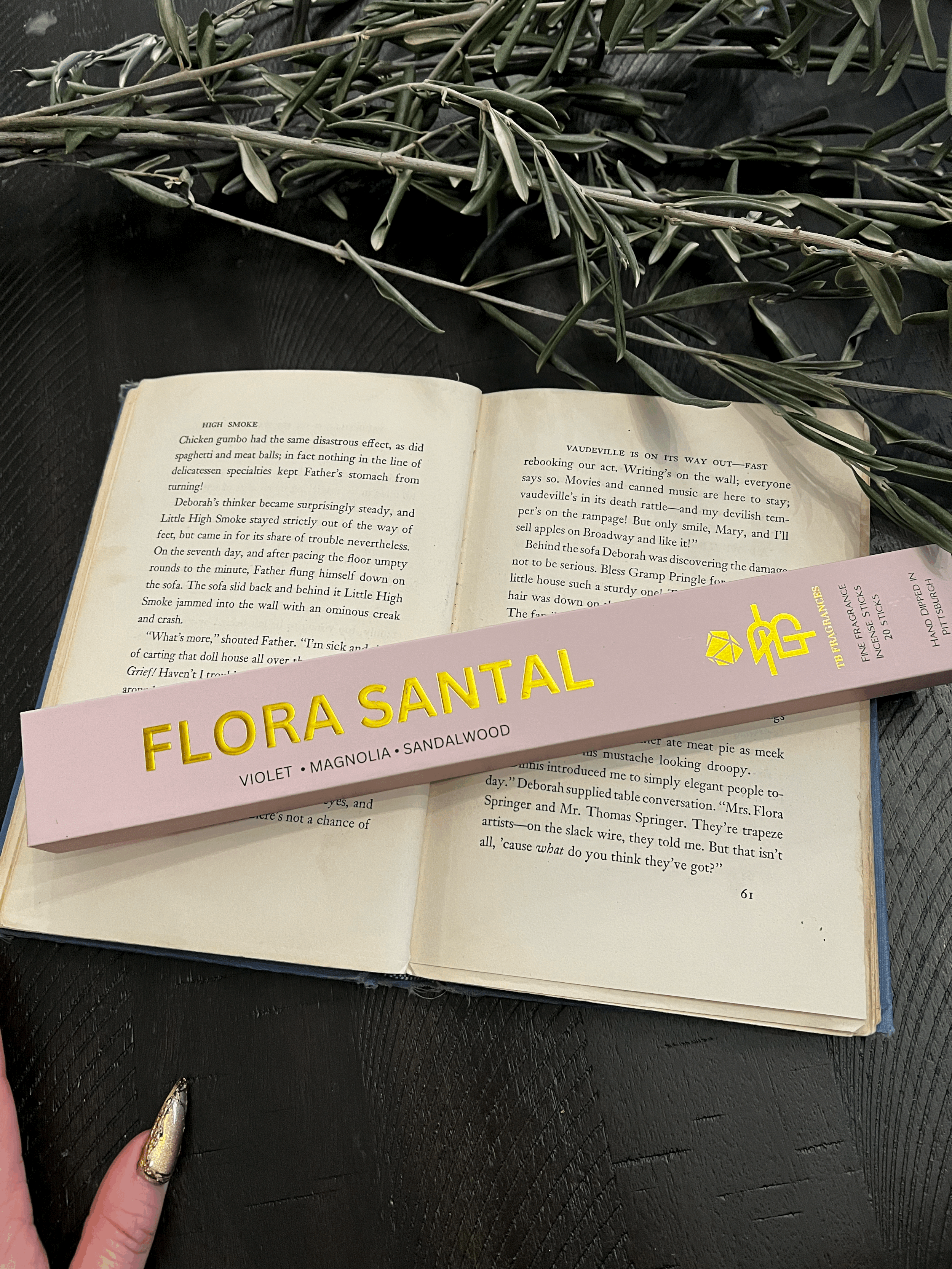 Floral Sandalwood Incense – Flora Santal