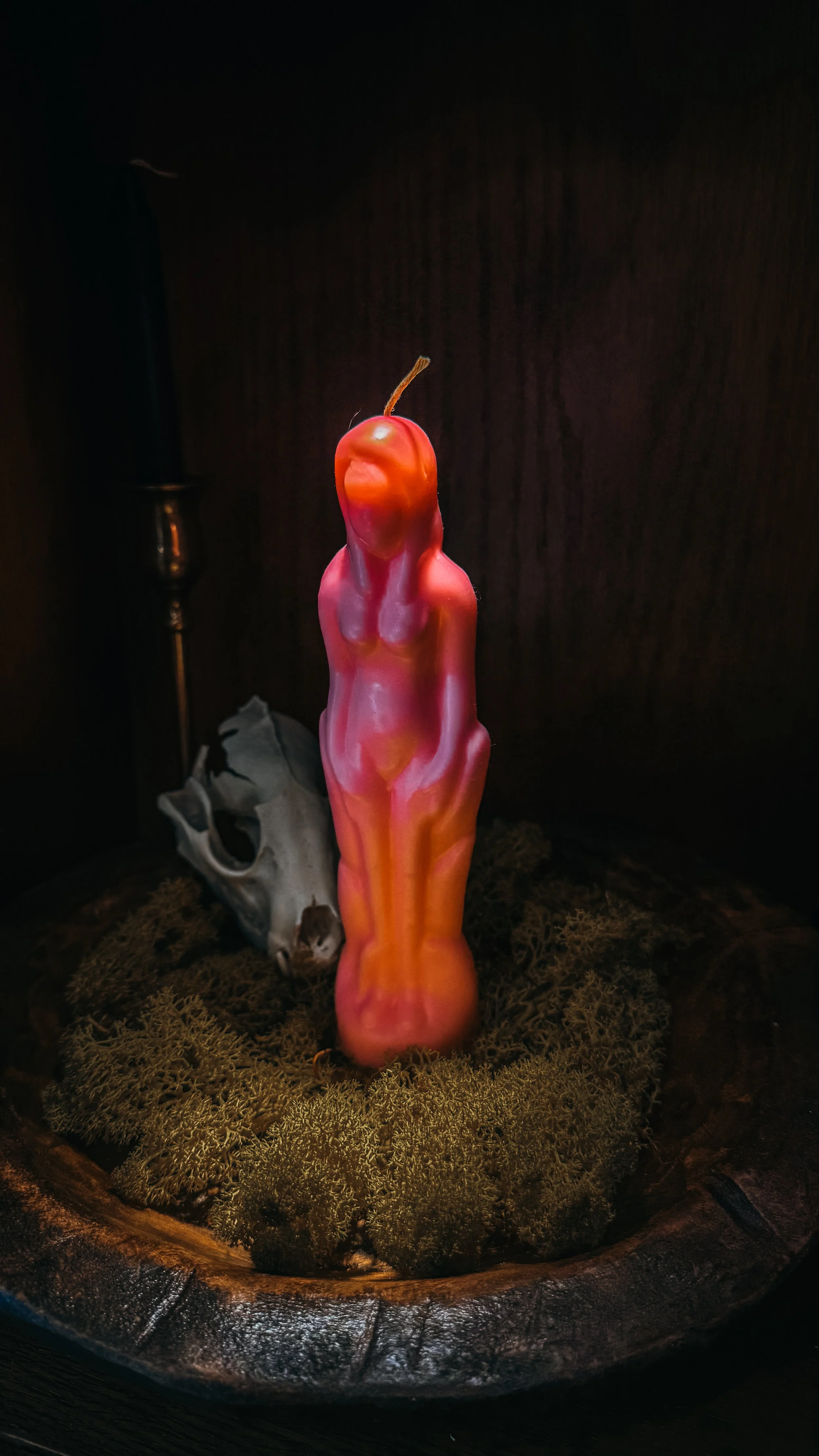 'Female' Figure Candle