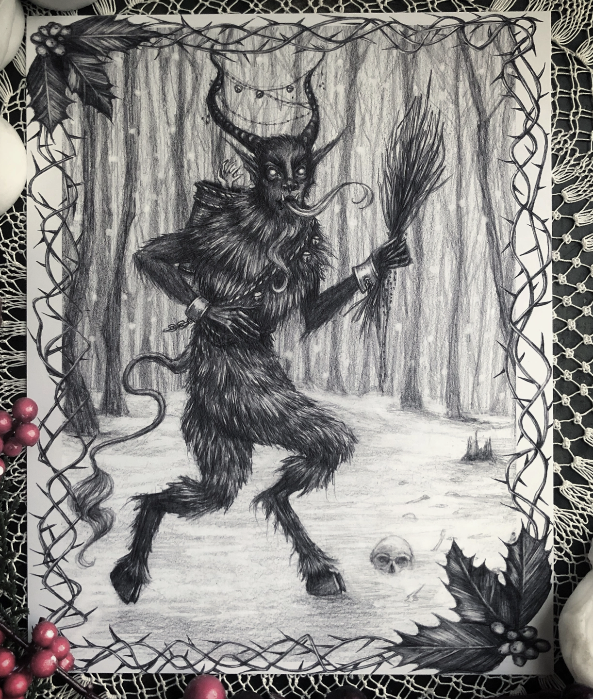 Krampus 8x10 Fine Art Print