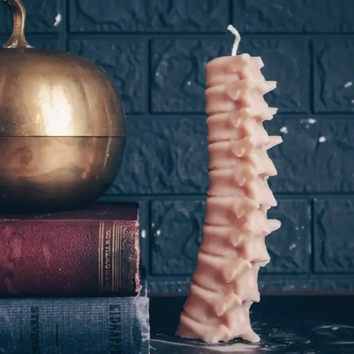 Spine Figure Candle