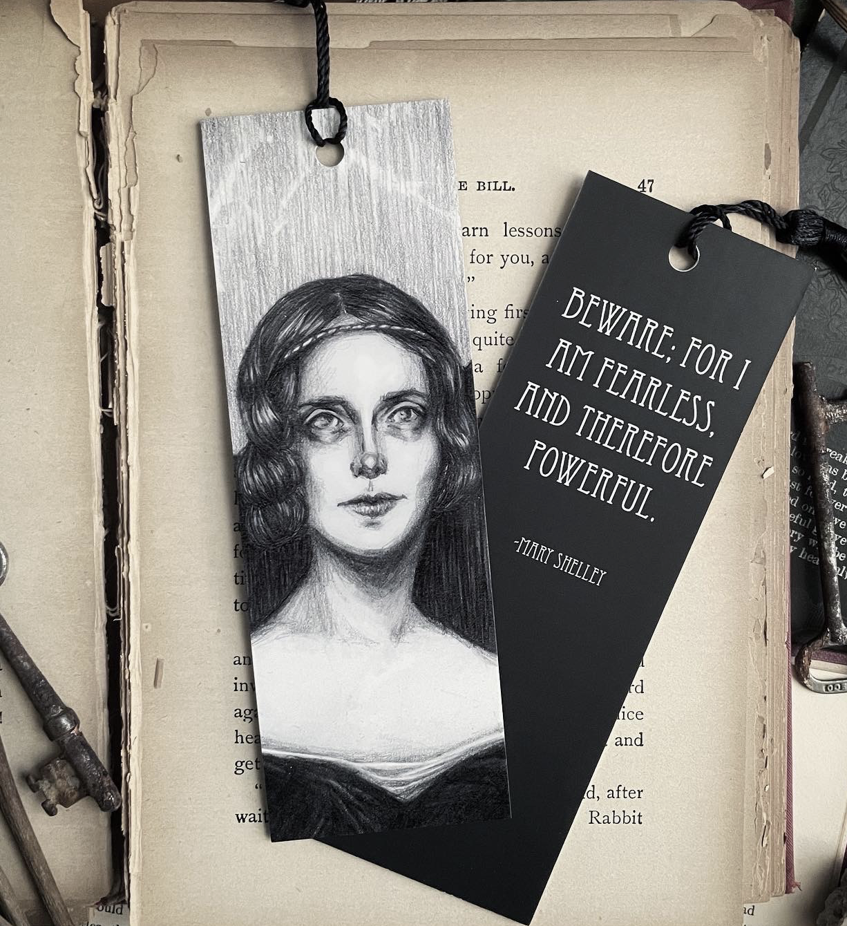 Mary Shelly Bookmark