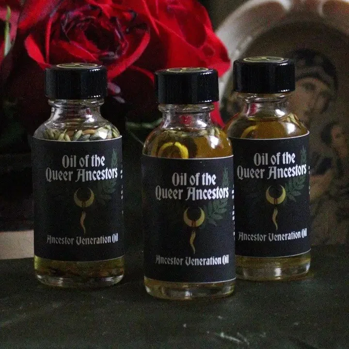 Oil of the Queer Ancestors - Ancestral Veneration by Chaotic Witch Aunt