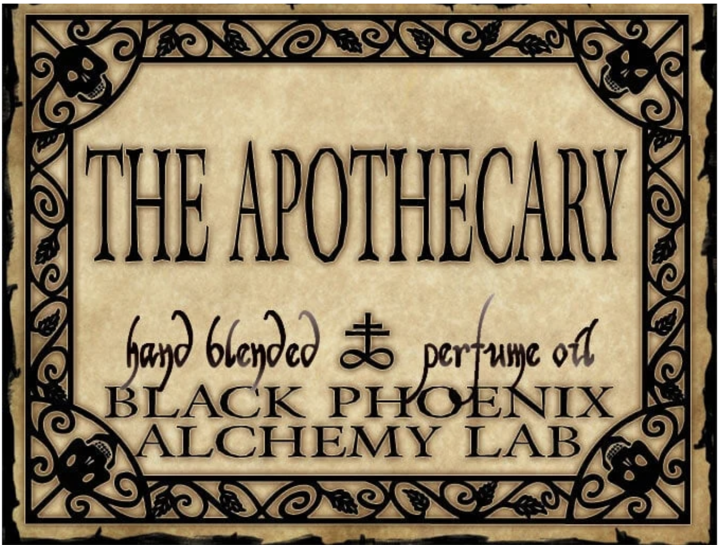 The Apothecary Perfume Oil by Black Phoenix Alchemy Lab