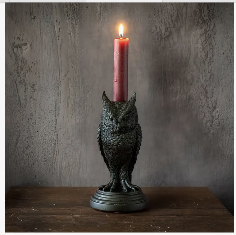 Owl Candle Holder