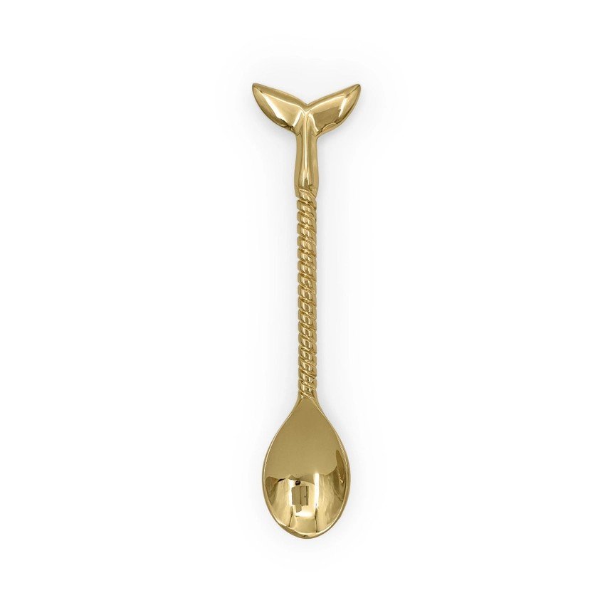 Solid Brass Gold Color Whale.jpg