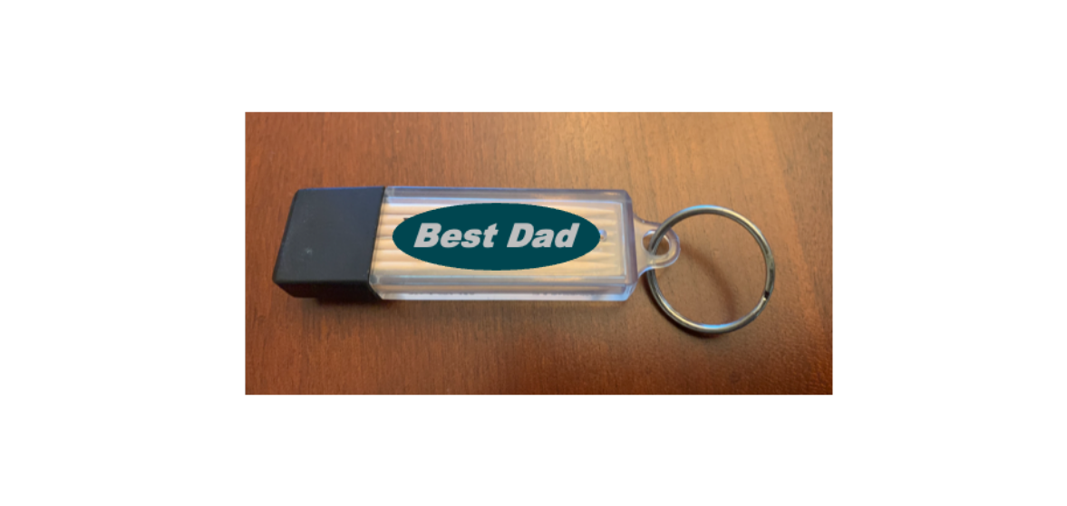 Best Dad Toothpick Carrier - Hunter Green
