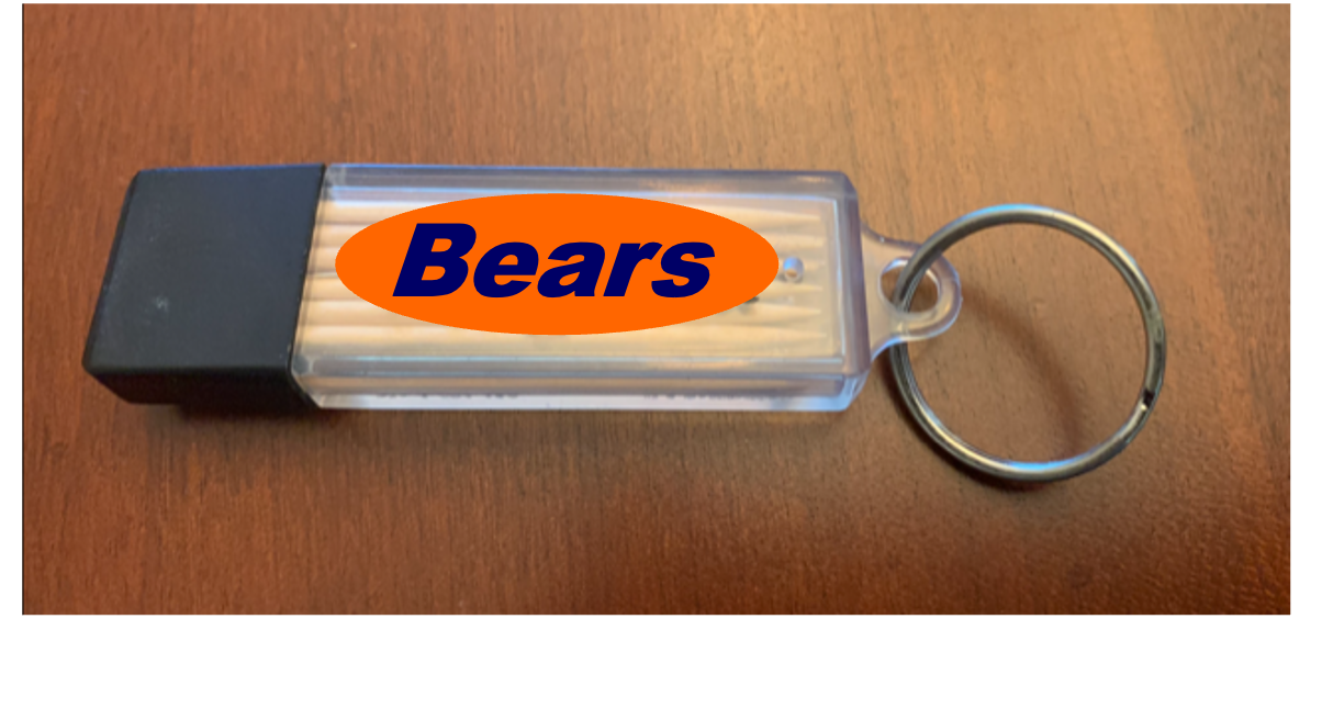 Navy & Orange Toothpick Carrier