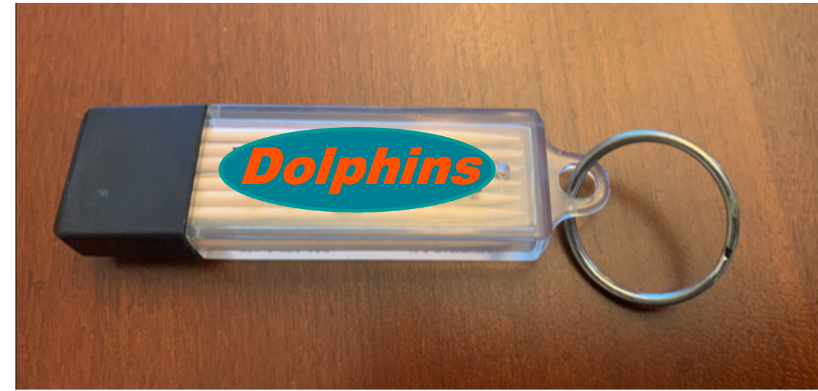 Aqua & Orange Toothpick Carrier