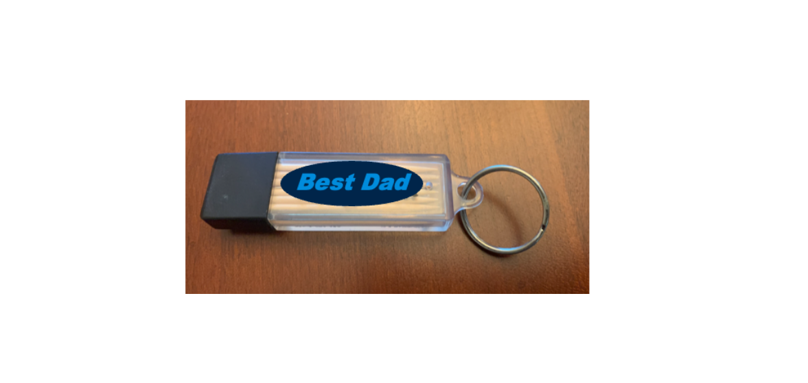 Best Dad Toothpick Carrier - Classic Blue