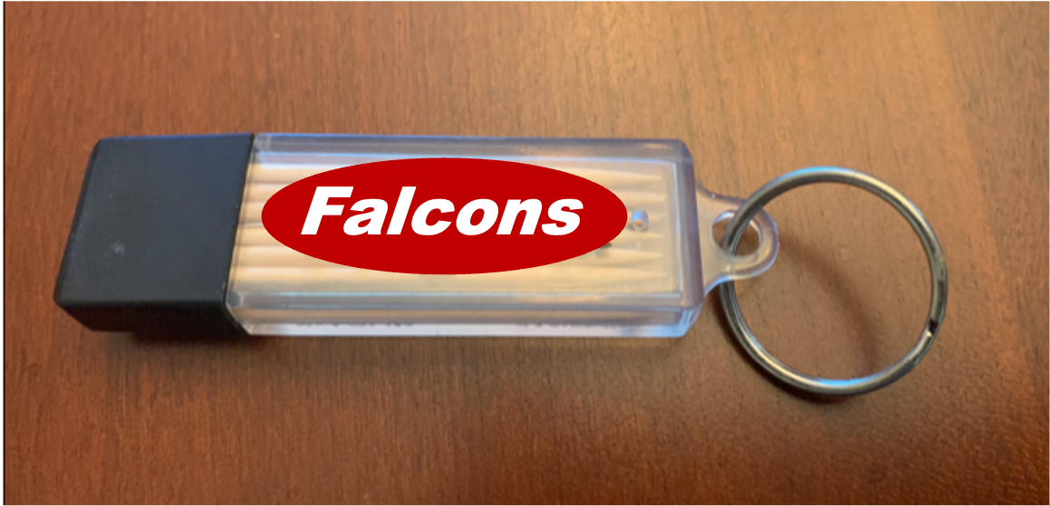 Red & Black Toothpick Holder