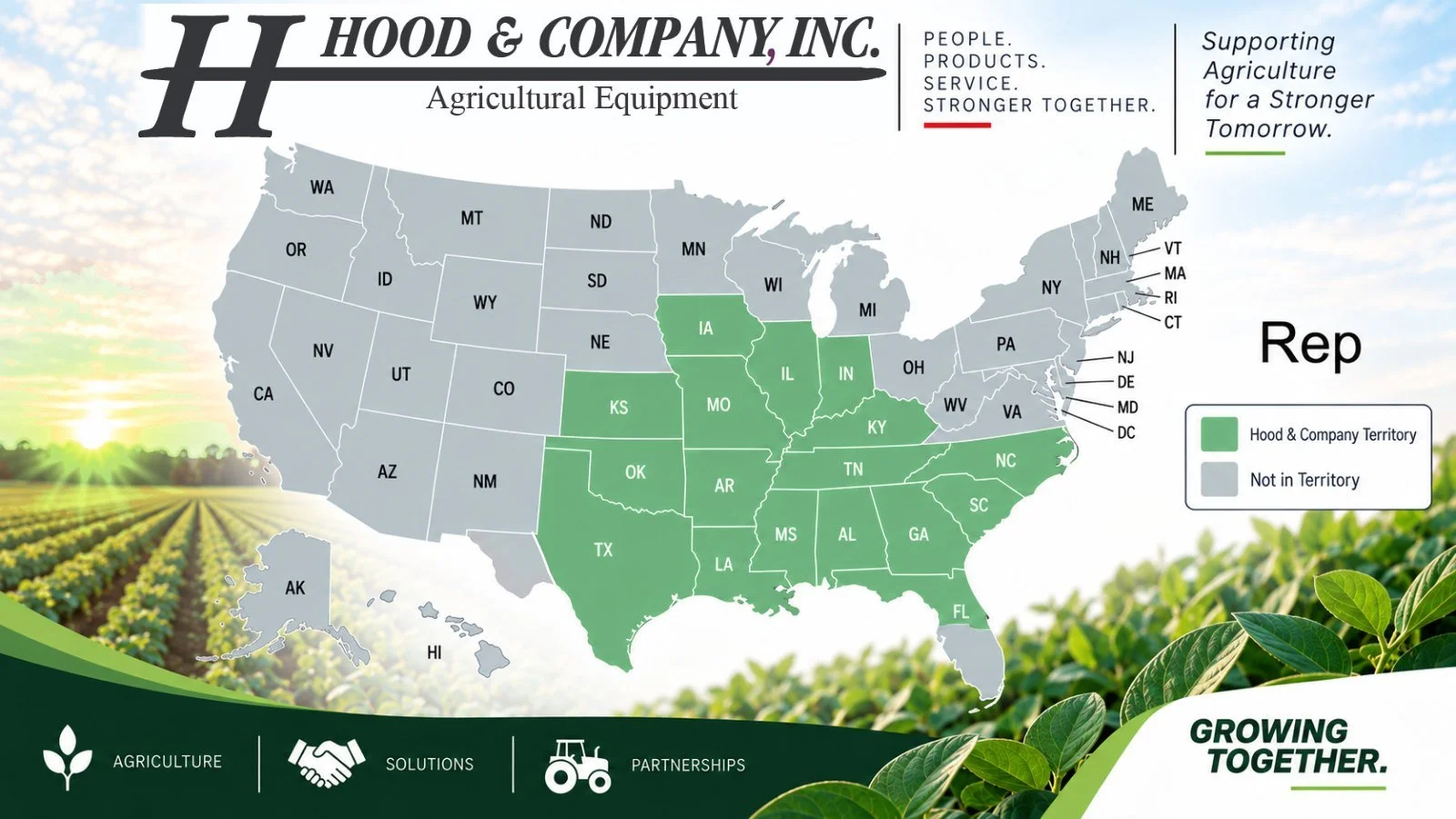 This is an image of Hood & Company territory.