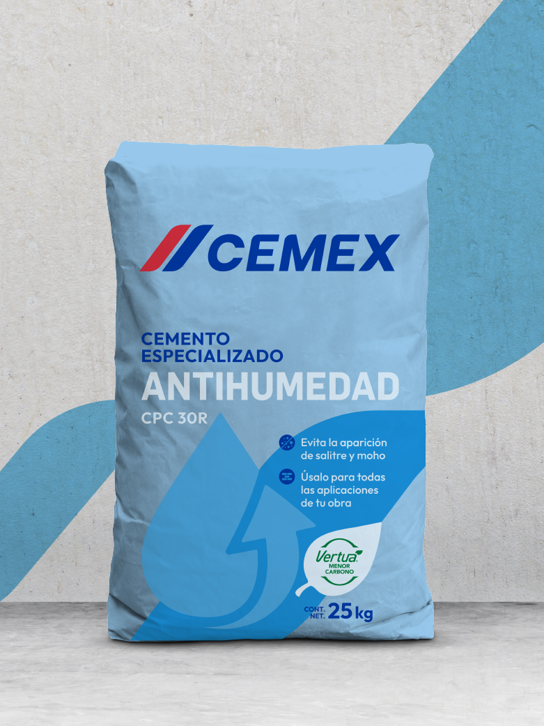 Cemento anti humedad