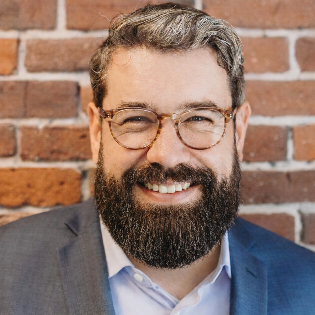 Headshot of Ryan Poirier, owner and CPA of Thrive Tax.