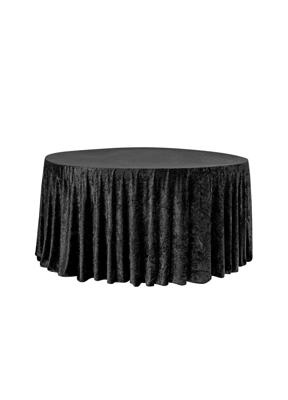 Black Velvet Tablecloth