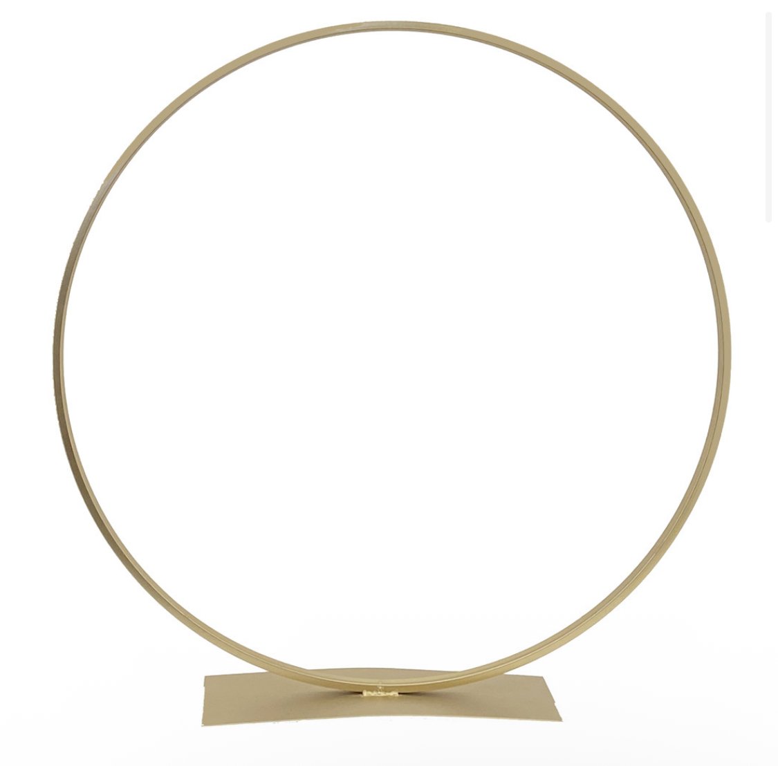 Gold Hoop Centerpiece