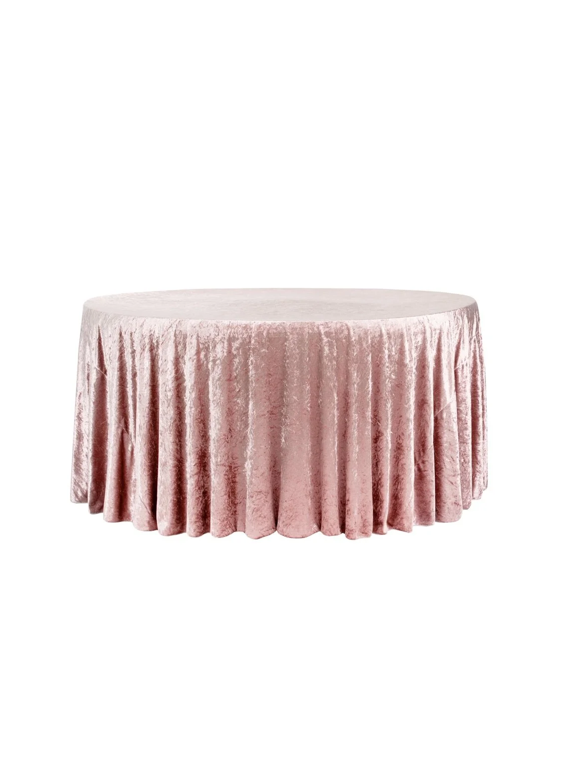 Rose Gold Velvet Table Cloth