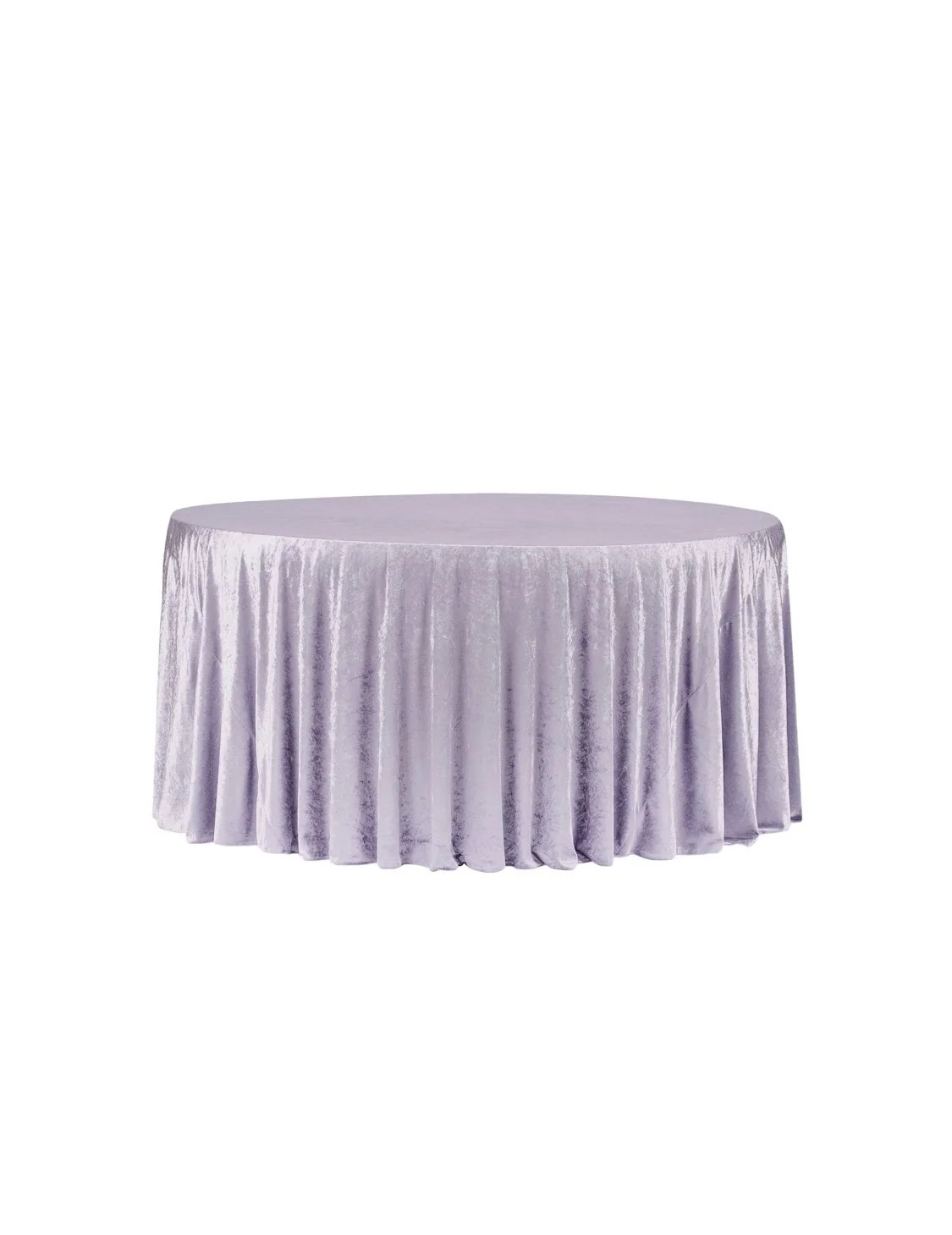 Lilac Velvet Table Cloth