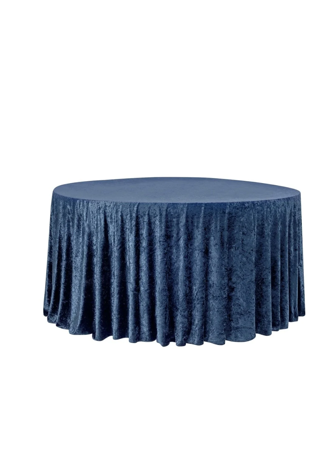 Navy Velvet Table Cloth