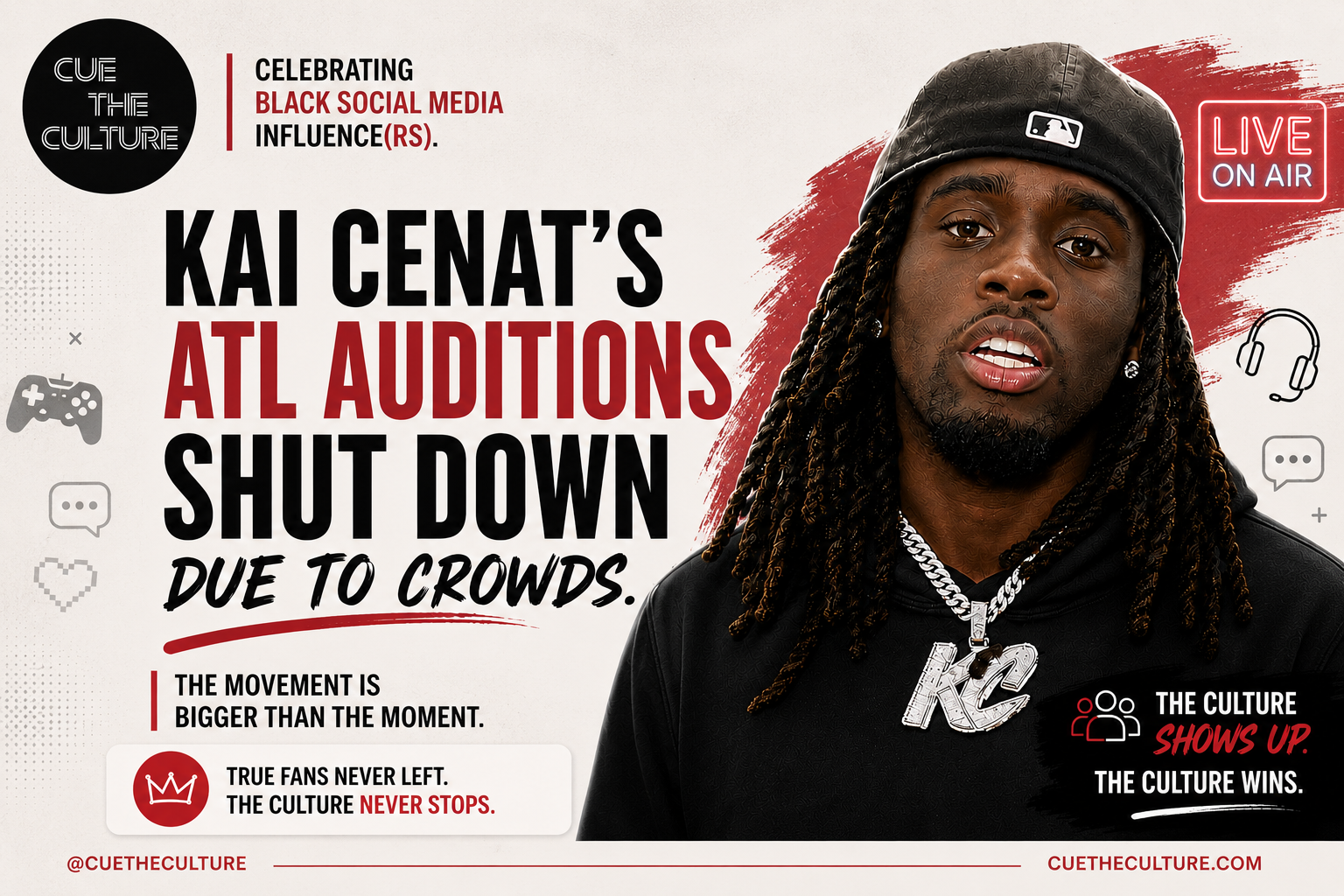 Streamer University’s Atlanta Setback Proves Kai Cenat Is Bigger Than the Event