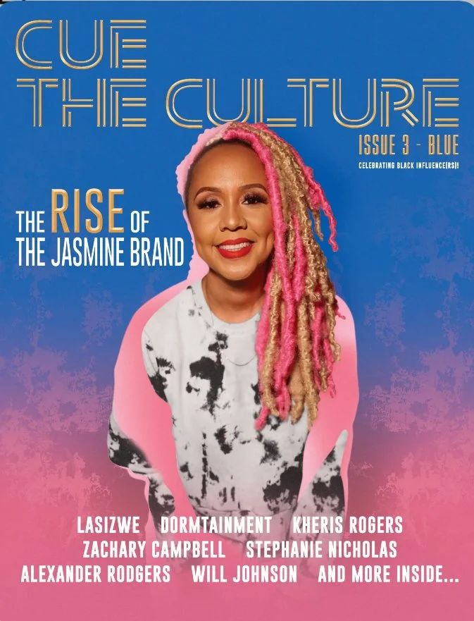 The Jasmine Brand cover for Cue The Culture Magazine