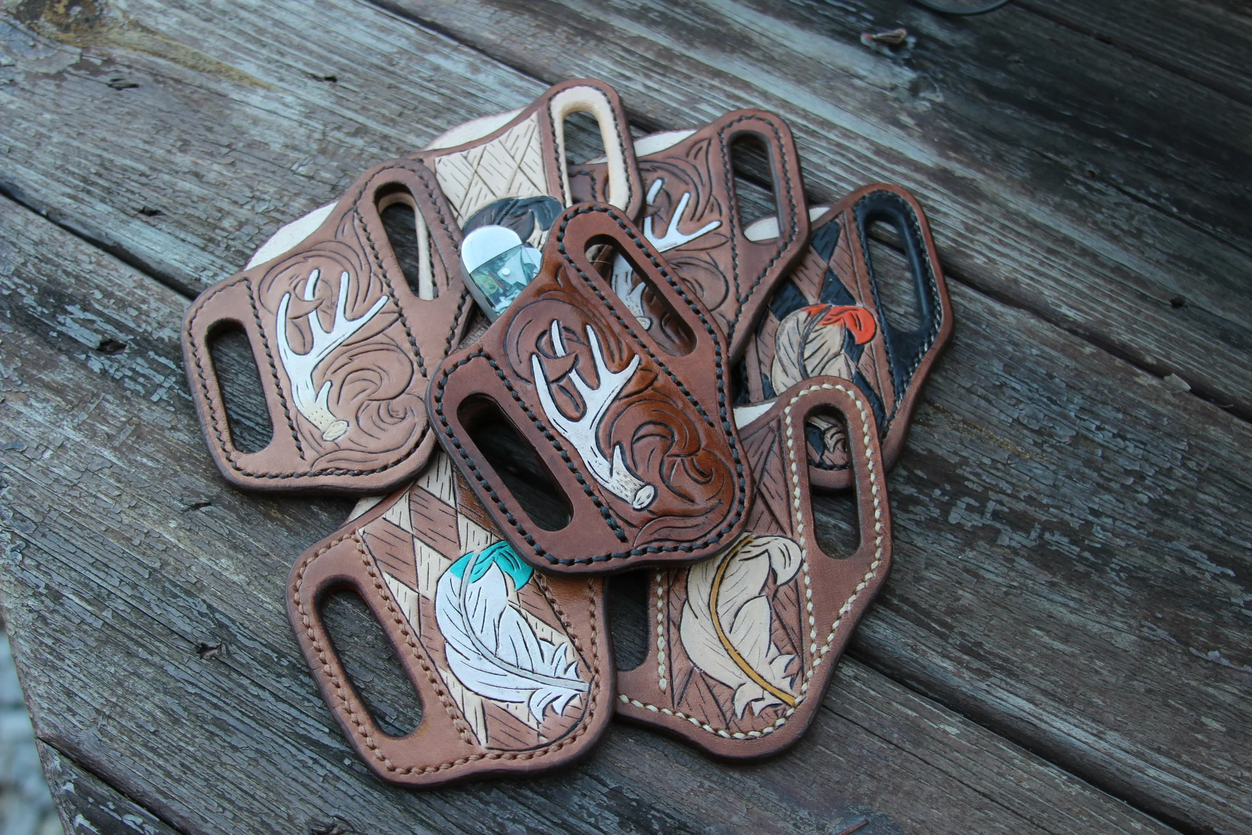 Custom Folding Knife Sheath