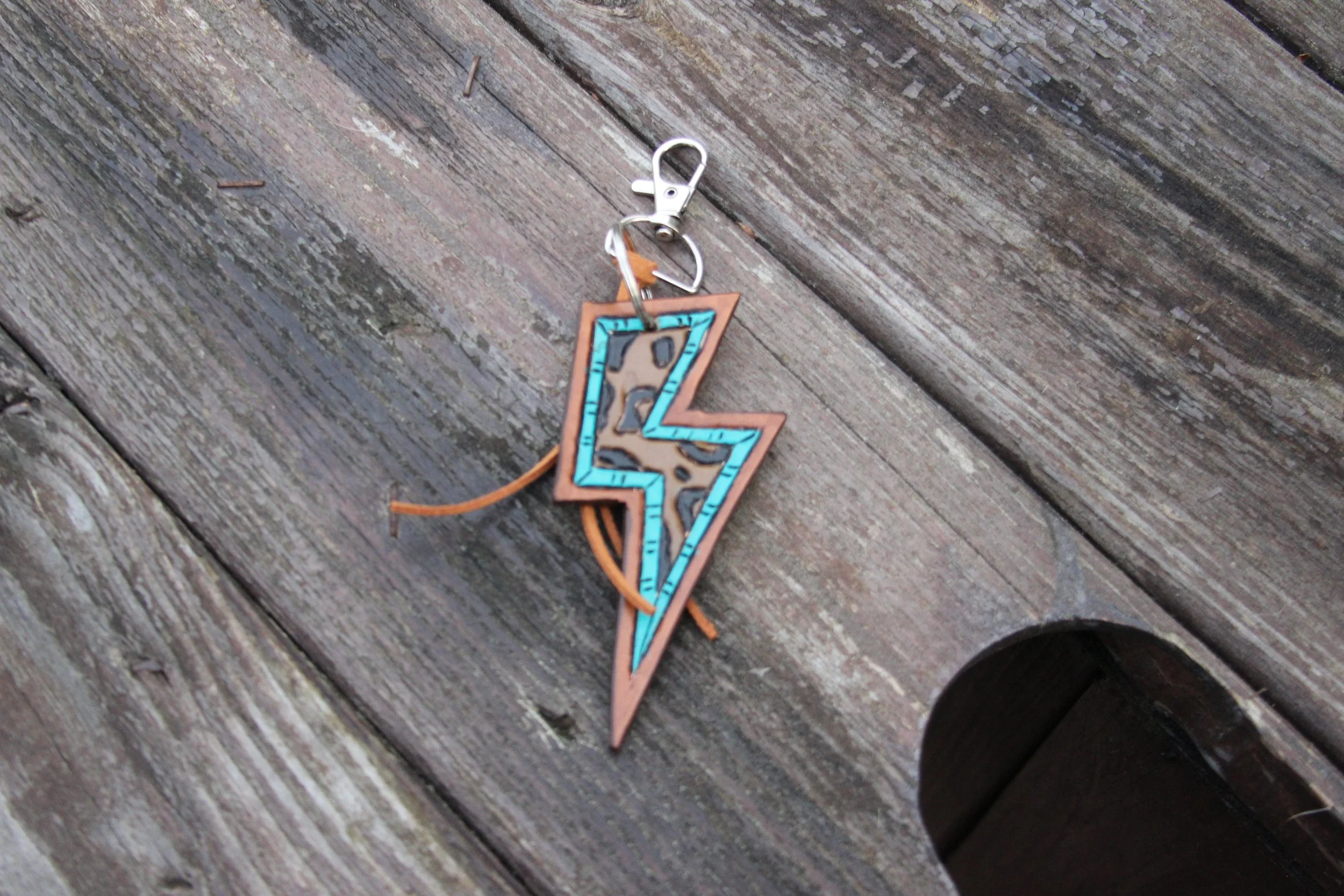 Lightning Bolt Keychain