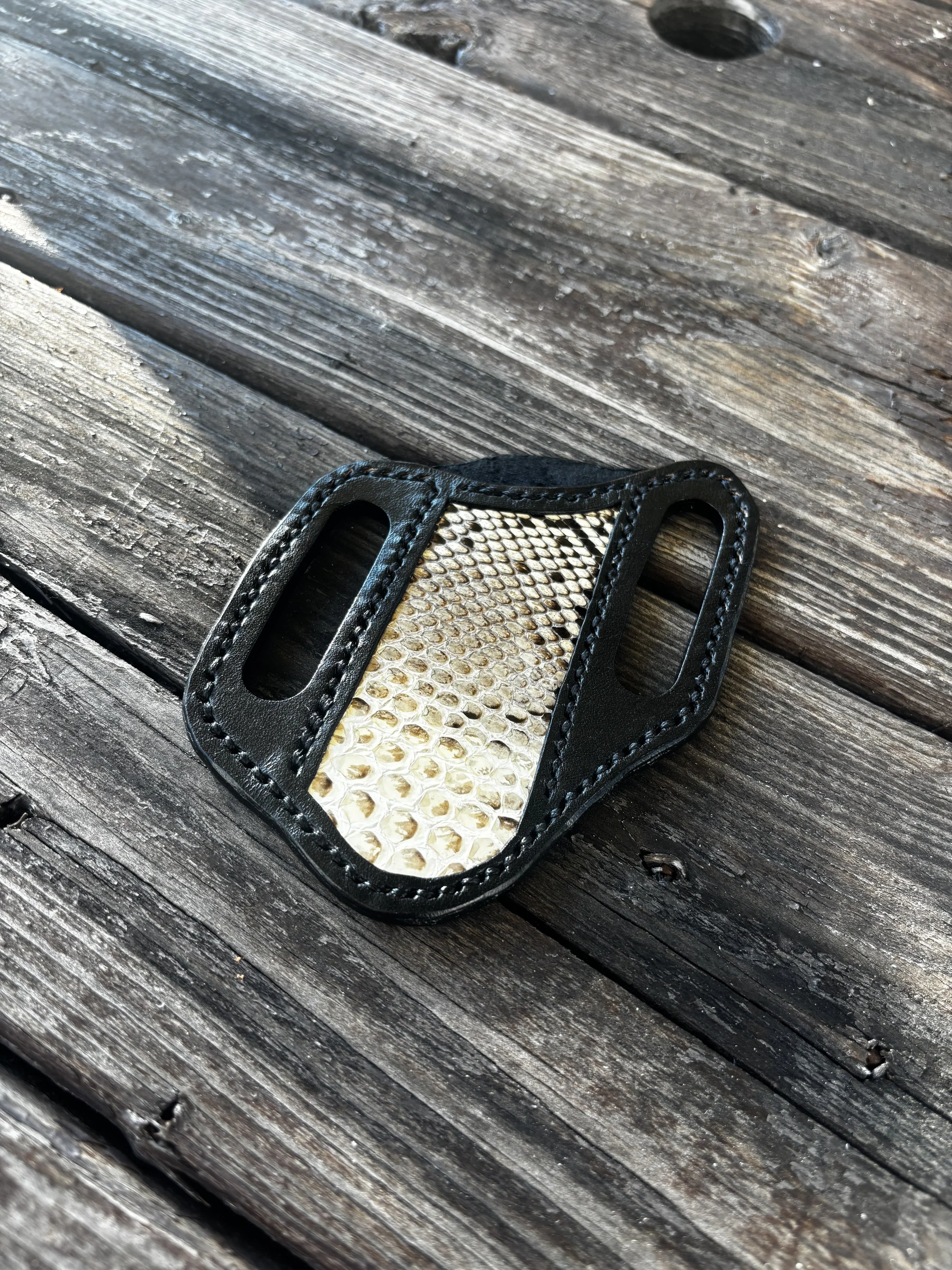 Snakeskin Knife Sheath