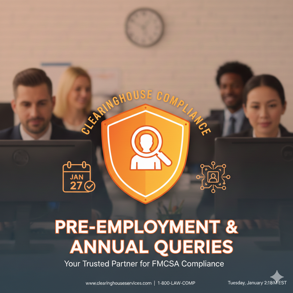 FMCSA Clearinghouse Queries