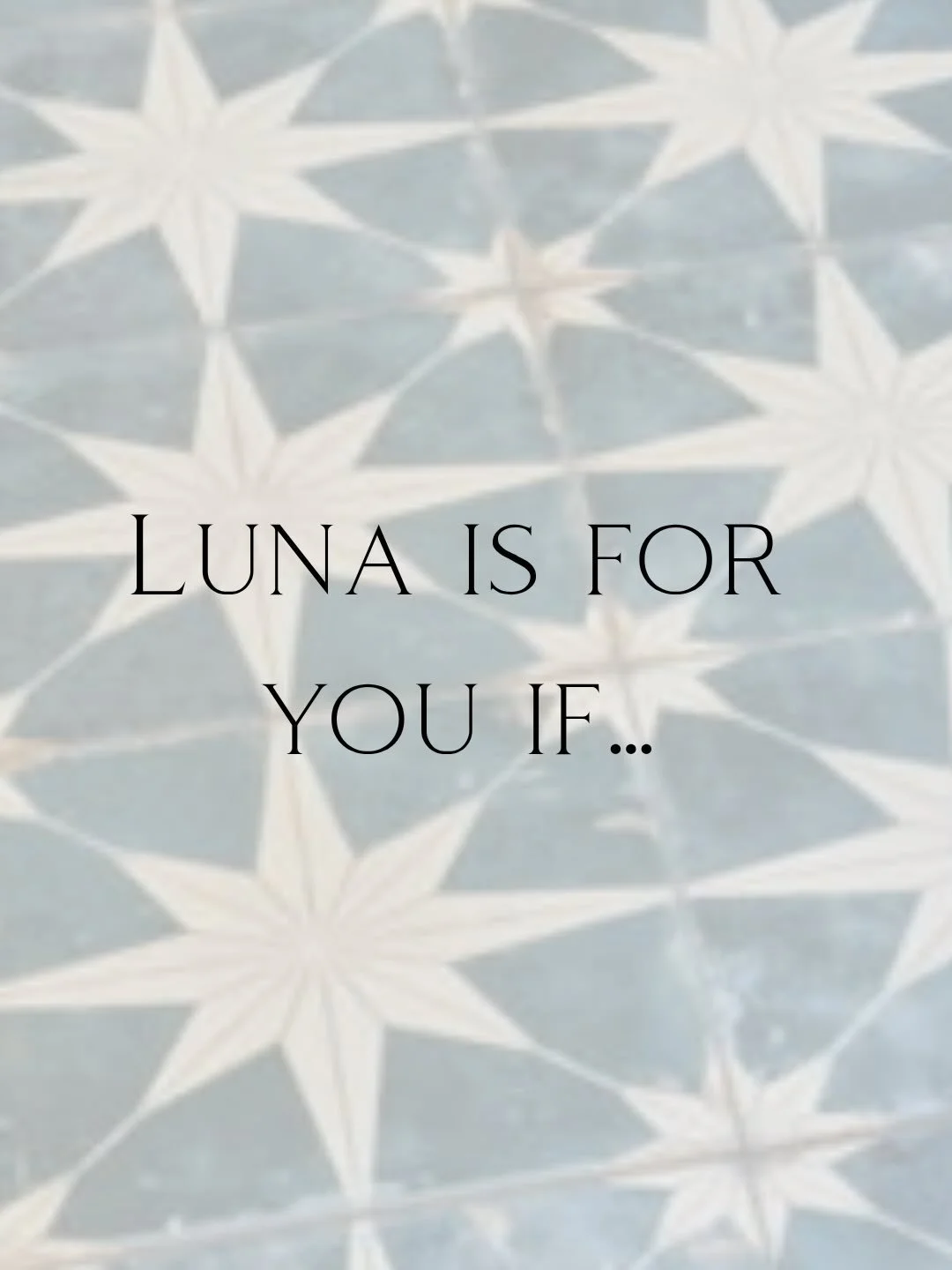 Luna isn&rsquo;t just one kind of getaway.

It&rsquo;s for families making memories, couples slowing down, remote workers needing a change of scenery, and creatives looking for quiet inspiration.

✨ If any of these sound like you, Luna might be the p