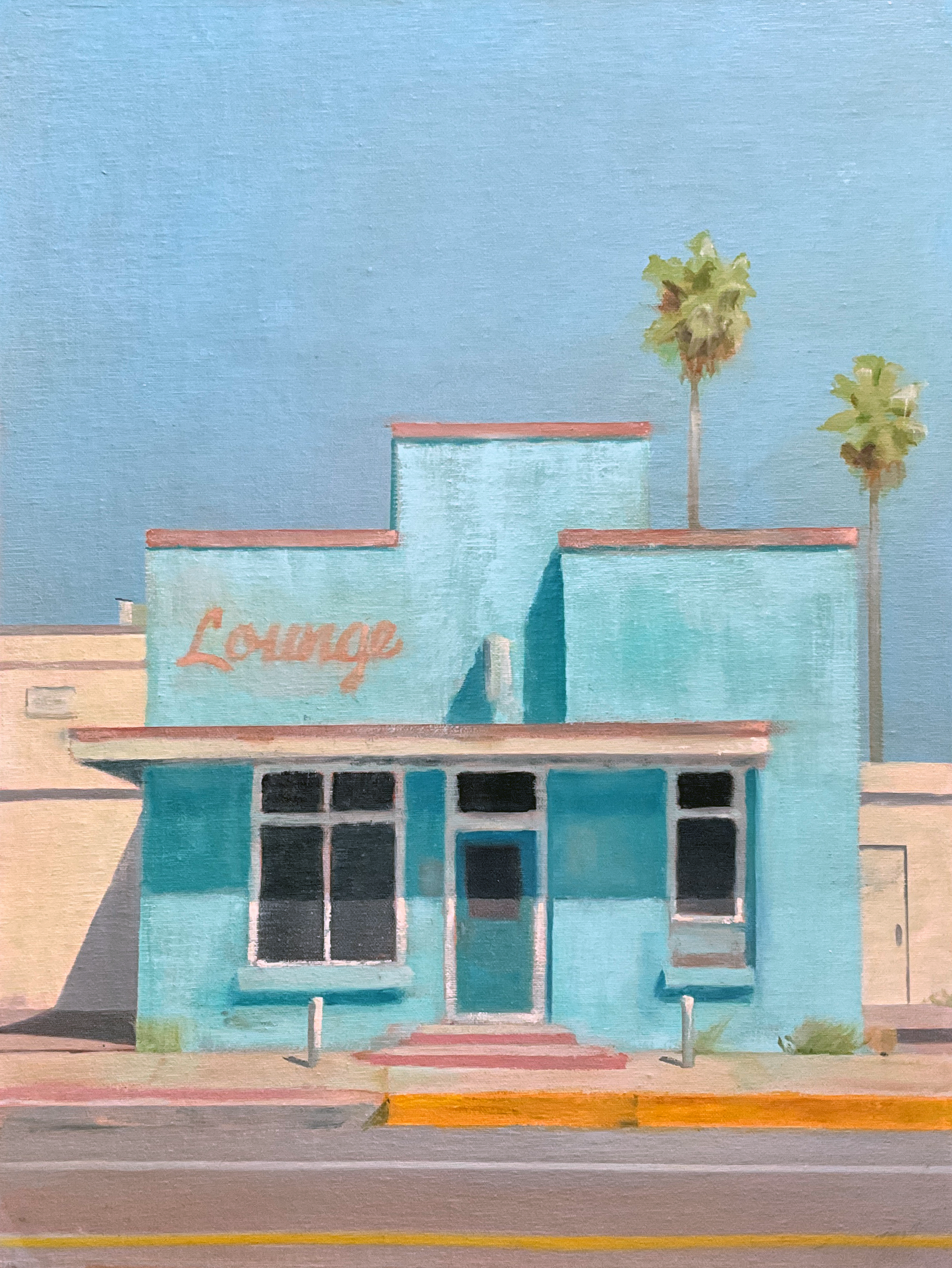 The Lounge No. 2
2025
Oil on Linen Panel
12" x 16"
