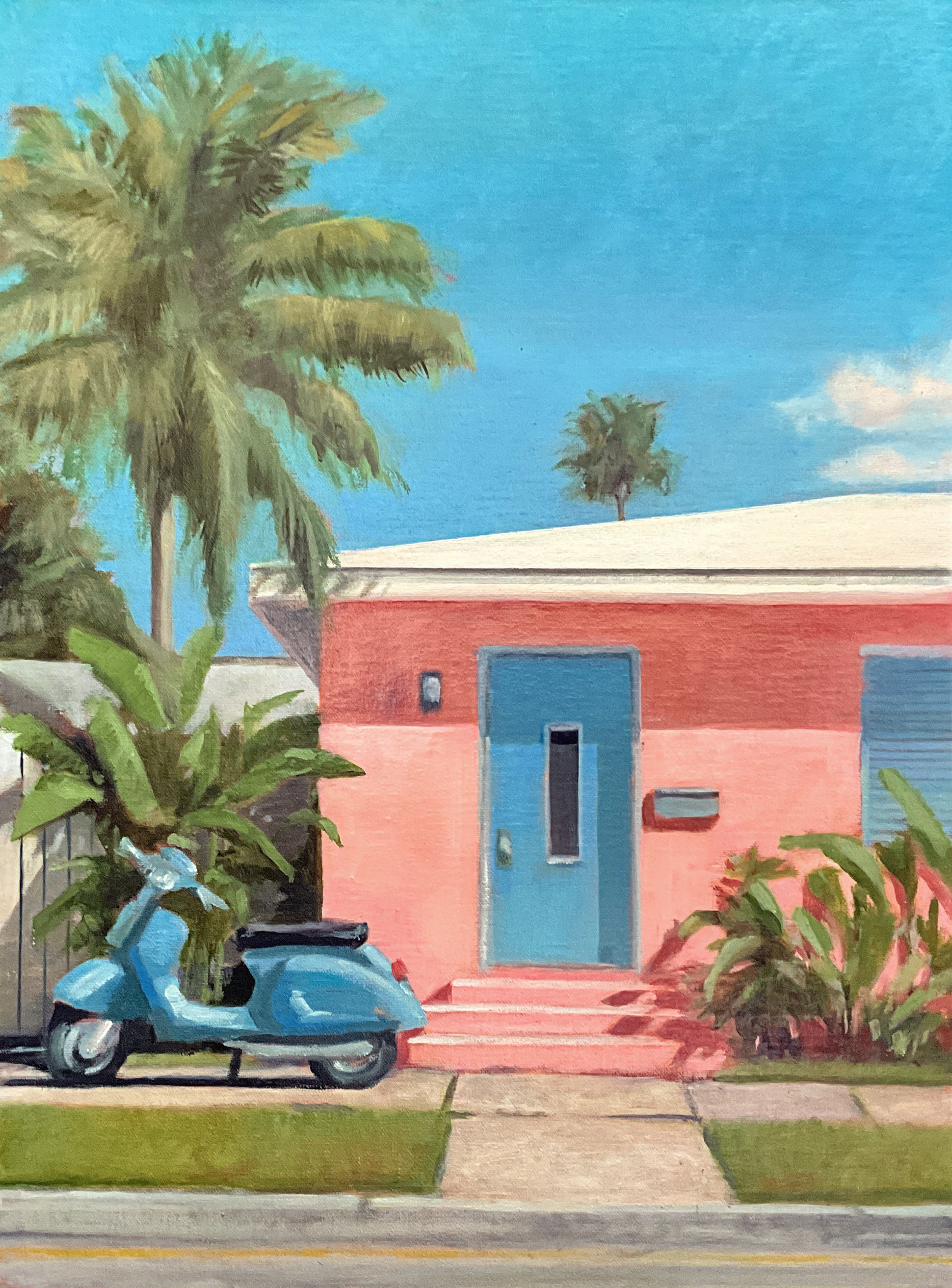 Front Step No. 8
2025
Oil on Linen Panel
12" x 16"