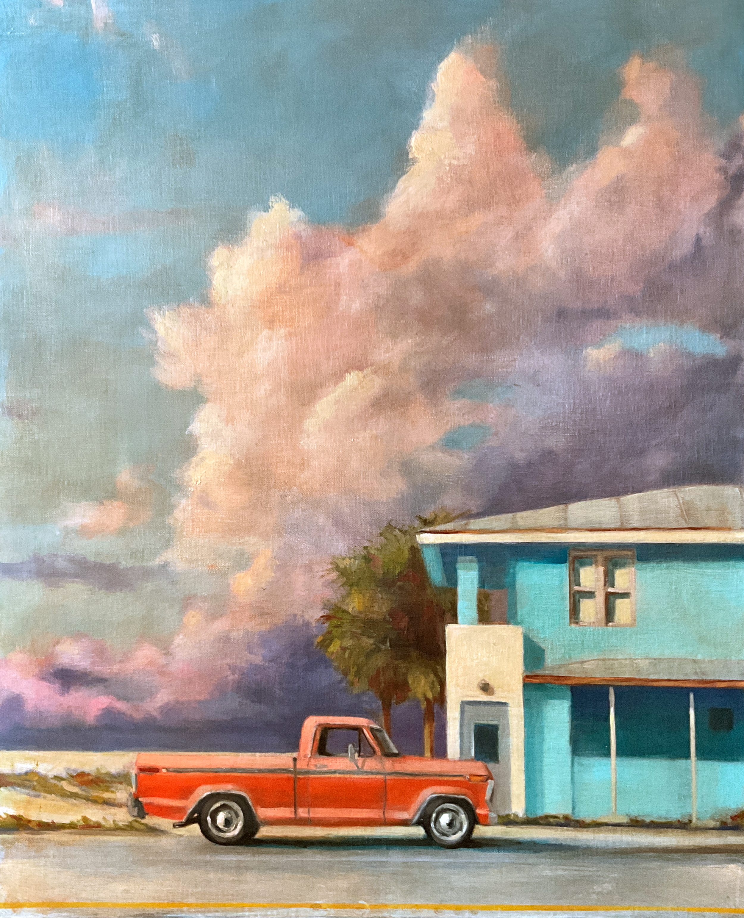 Passing Light No. 4
2025
Oil on Linen Panel
16" x 20"