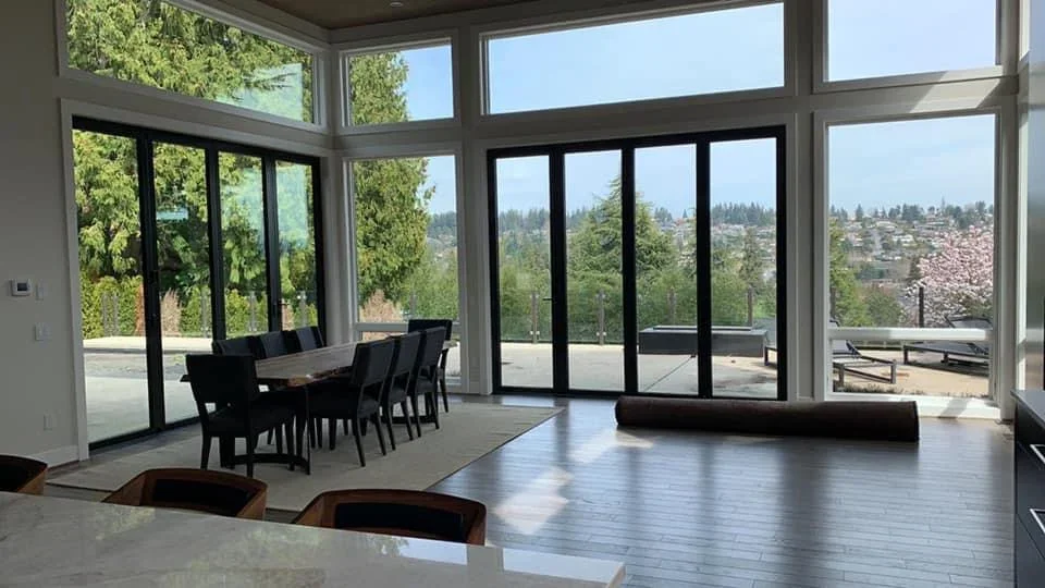 Freshly cleaned modern living space