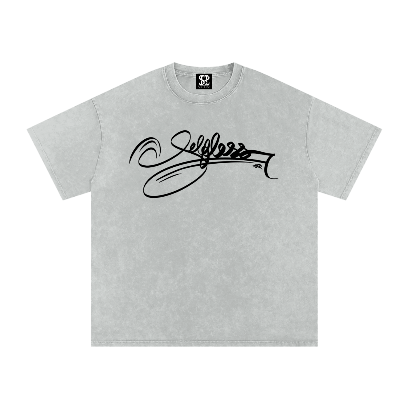 Handwritten Washed Tee (V.2)