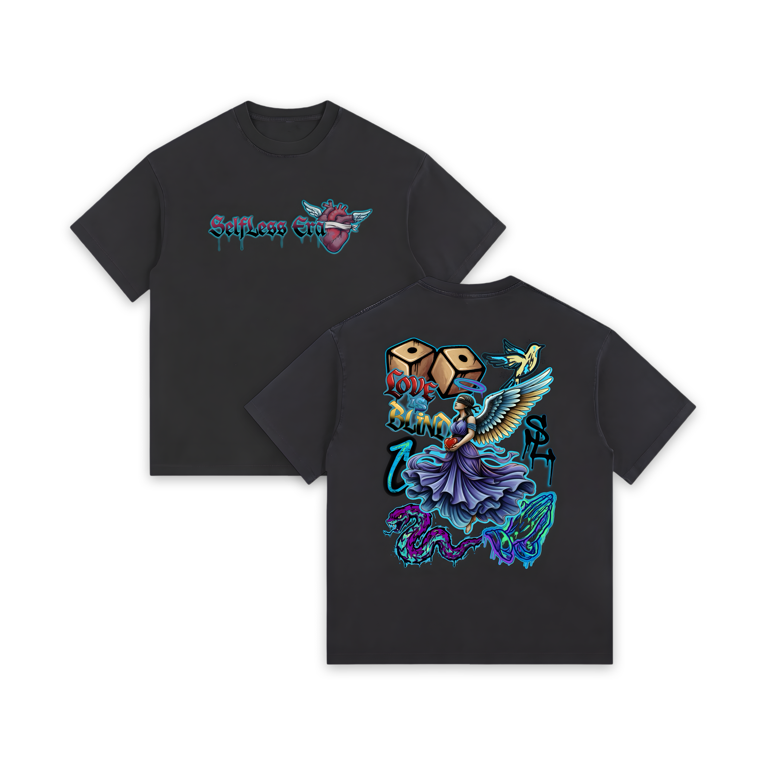 Love Is Blind Vintage Oversized T-Shirt