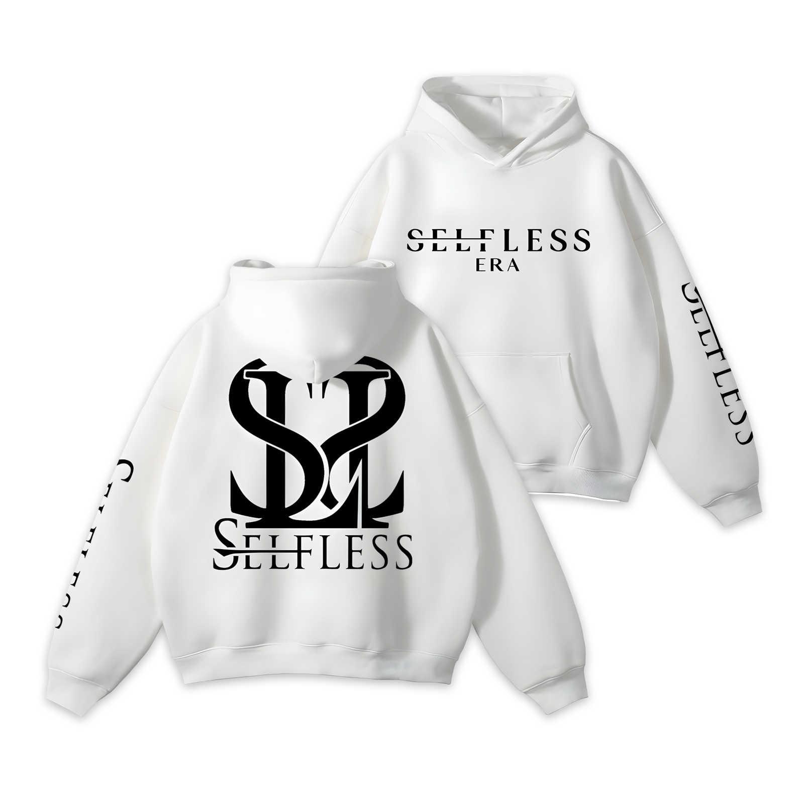 SL Era Oversized Fleeced Hoodie (V.2)