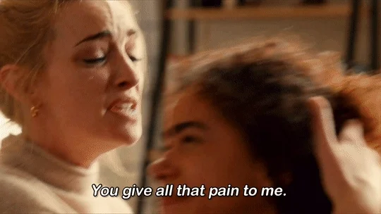 Georgia confronts Ginny in an intense moment illustrating the strong mother archetype and emotional control within mother–daughter relationship dynamics.