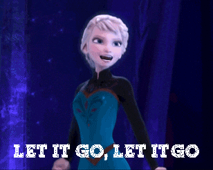 Elsa from Frozen sings and dances to "let it go"