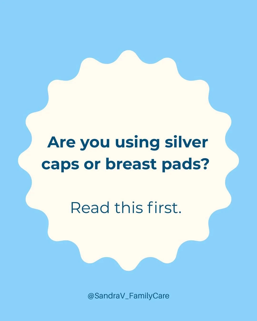 Moisture is not always your friend when it comes to nipple healing, and that goes for the products in your bra too. A good latch is your first line of defense, and sometimes the simplest approach is the best one. Swipe through for what to keep in min
