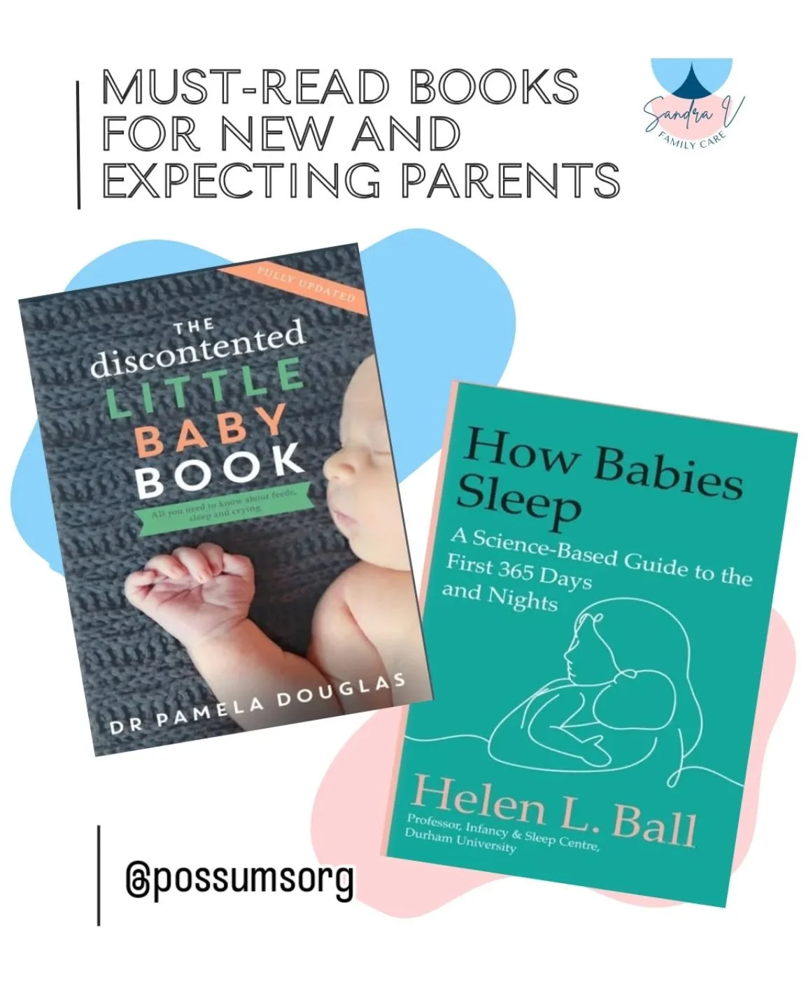 I can't recommend these books highly enough. If you are a parent struggling with sleep or an unsettled baby, or if you are expecting and wanting to learn what is biologically normal and how you can set yourself up for more manageable and enjoyable da